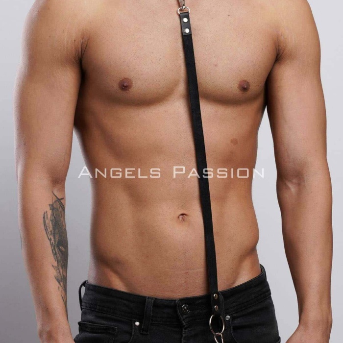 Erkek Choker - Tasma Set, Choker Harness Takım, Erkek Partywear - APFTM53