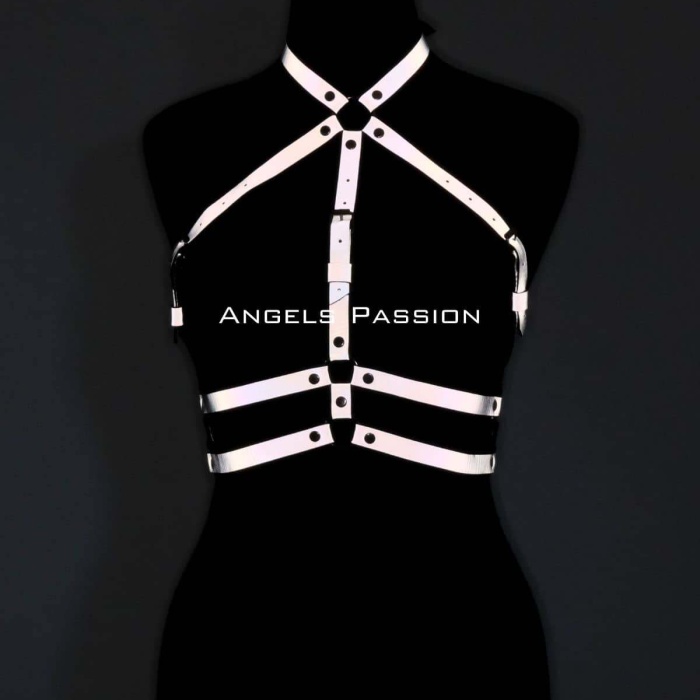 Karanlıkta Parlayan Şık Göğüs Harness, Harness Patywear - APFT218