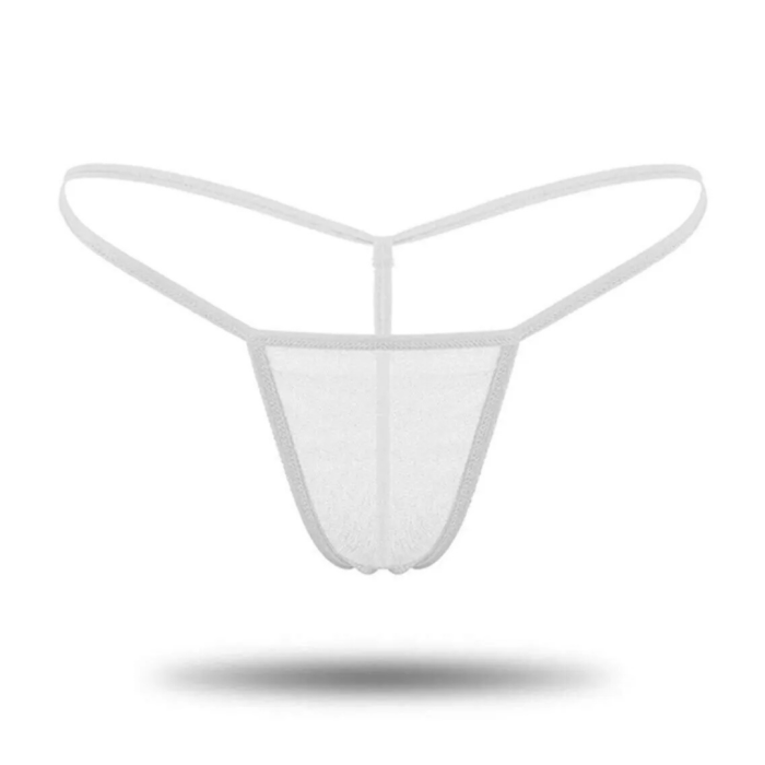 Kadın 3lü Transparan Tül String BC1304