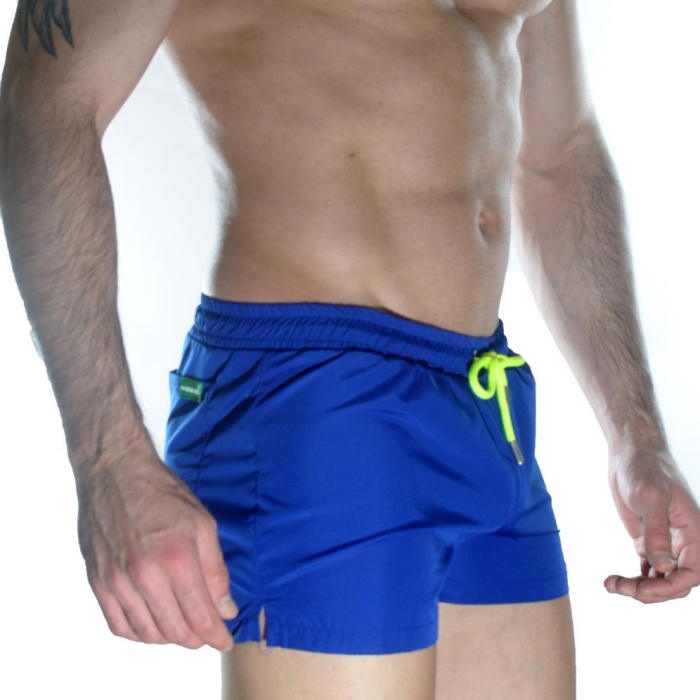 Erkek Mavi Mini Mayo Short