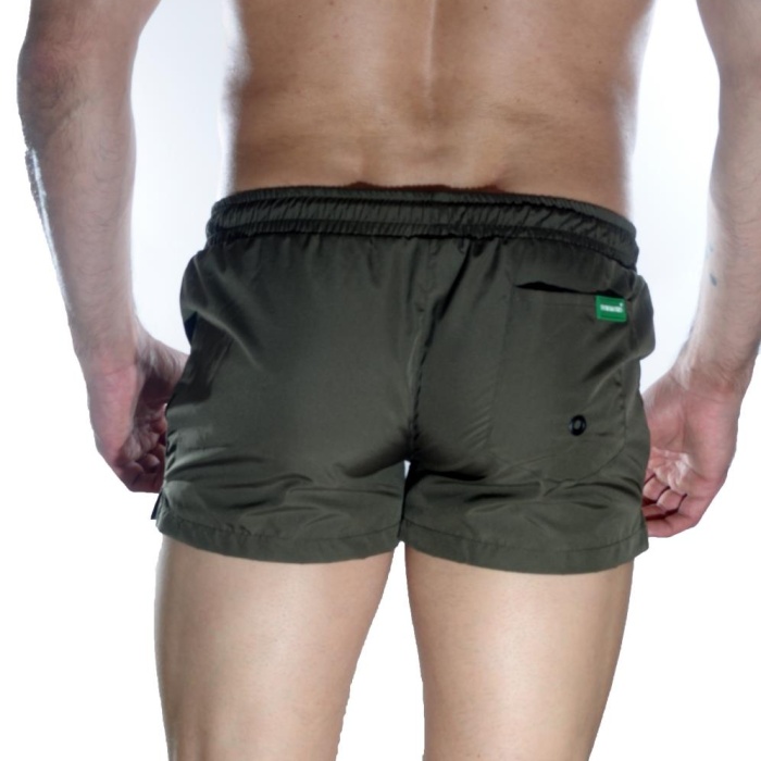 Erkek Yeşil Mini Mayo Short