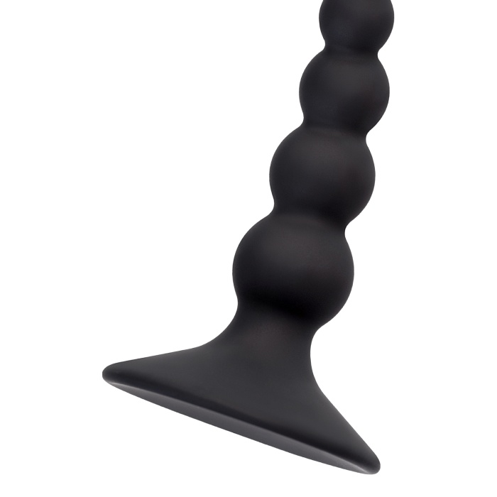 POPO by TOYFA Bootes Anal Plug, silikon, siyah, 10 cm, Ø 2,5 cm