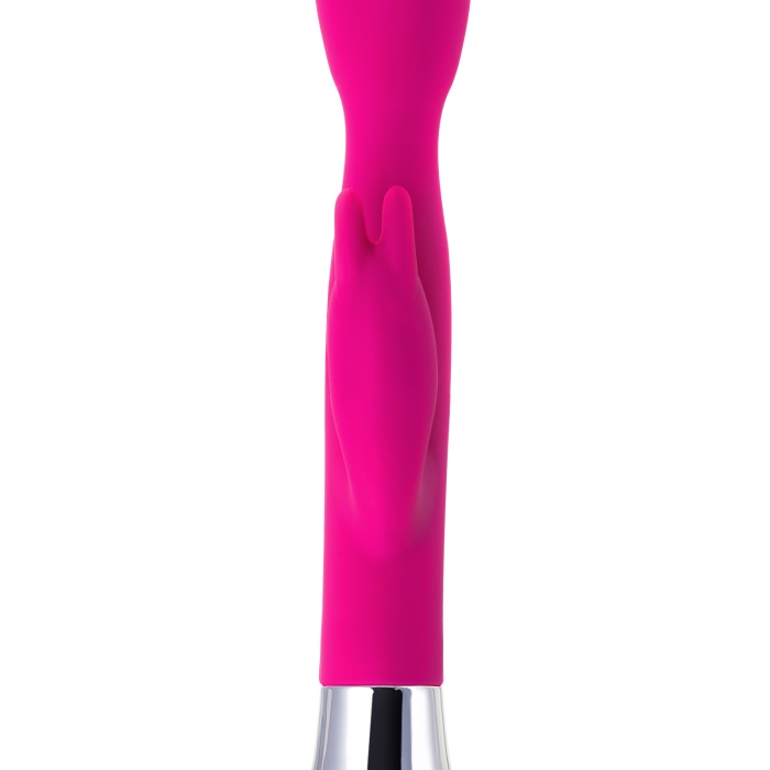 JOS LOLY Klitoral Uyarıcı Vibratör, silikon, pembe, 21,6 cm