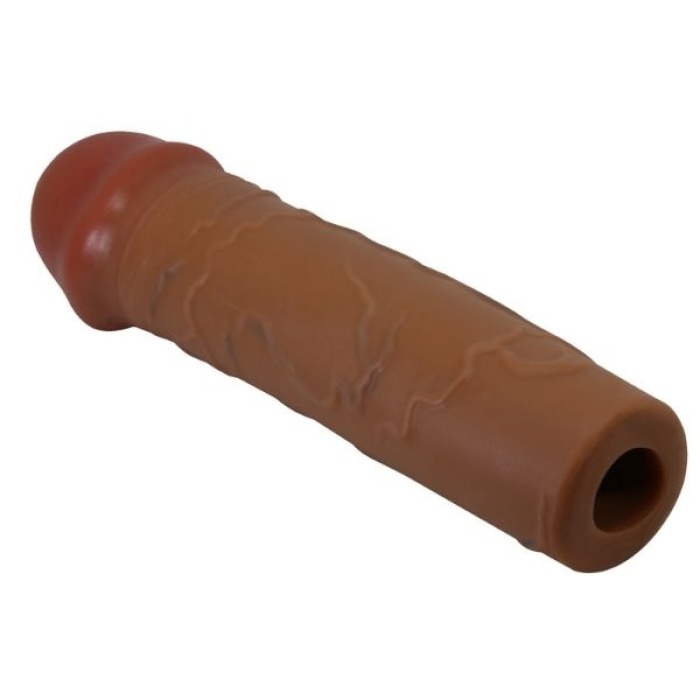 Censan Nile Gerçek Hissiyatlı Uzatıcı Penis Kılıfı Brown