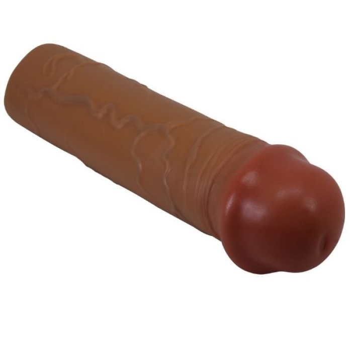 Censan Nile Gerçek Hissiyatlı Uzatıcı Penis Kılıfı Brown