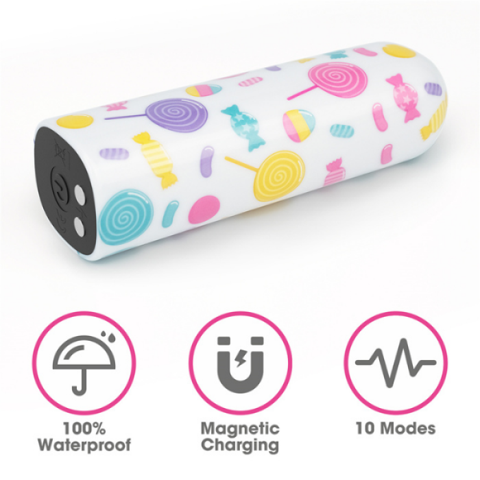 Censan Rechargeable Lollipop Massager Kurşun Vibratör