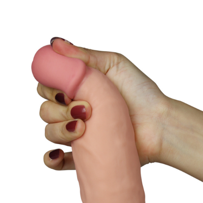 Censan 8.5 İnç The Ultra Soft Dude Vibrating Realistik Vibratör