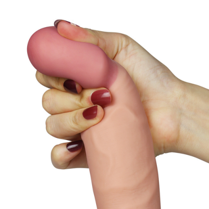 Censan 9 İnç The Ultra Soft Dude Vibrating Realistik Vibratör