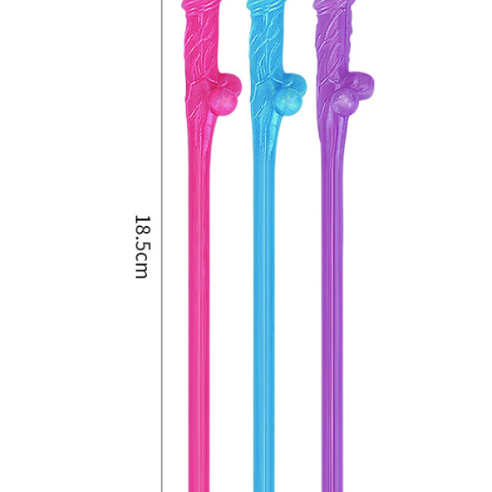 Censan Jokes &amp; Parties Original Willy Straws – Pack of 9 Dildo Pipet