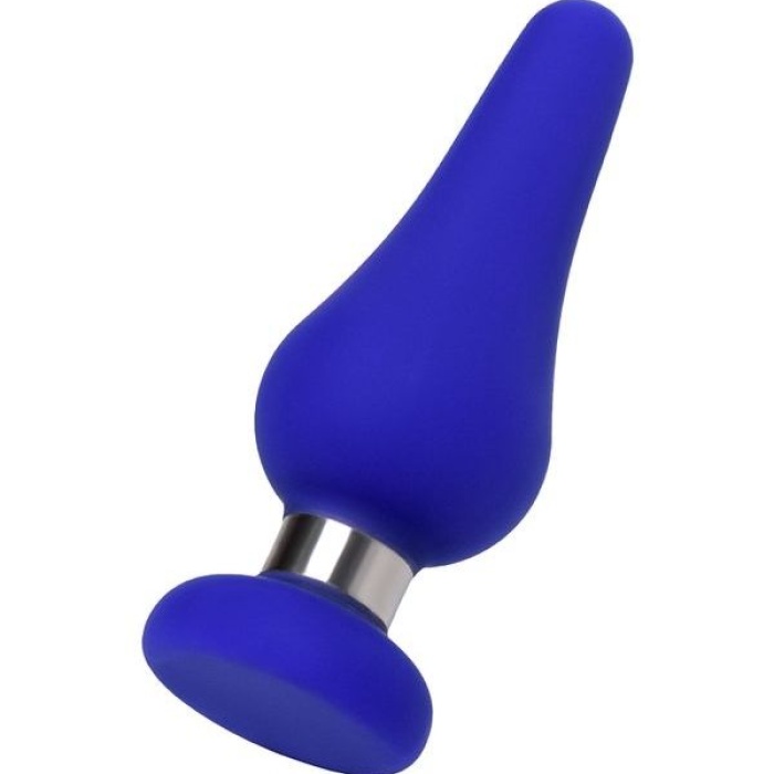 Censan Slassic Anal Plug Boyut L Mavi, 13 cm