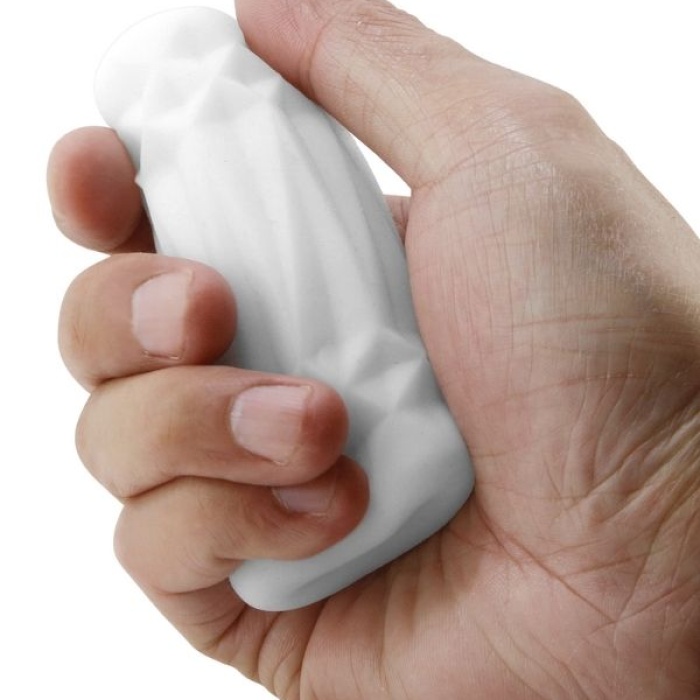 Censan Super Soft Material 3d Stimulating Kola Kutusu Şeklinde Mastürbatör Mavi