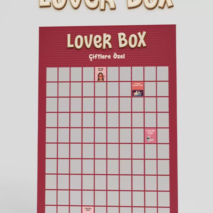 LoverBox Çiftlere Özel Kazımalı Eğlence