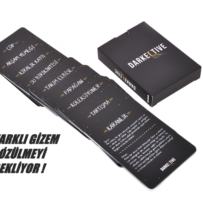 Darkective Dedektif Kutu Kart Oyunu 2