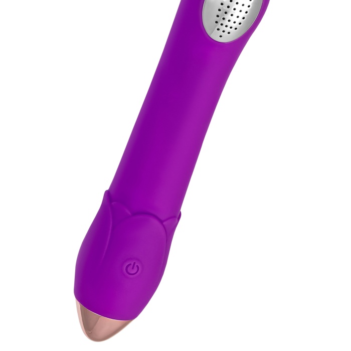 A-Toys by TOYFA Wesea Silikon Titreşimli Duş Başlığı – Mor, 20,5 cm