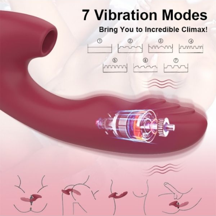 Censan FoxShow Kissers G10 Şarjlı Akıllı Rabbit Vibratör – G-Spot &amp; Klitoris Uyarıcı | Çift Motorlu | Dalga Hareketli | Su Geçirmez