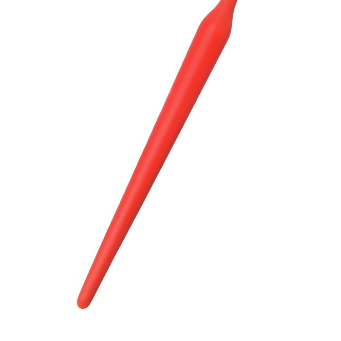 Black & Red by TOYFA Penis Plug, Silikon, Kırmızı, 10 cm