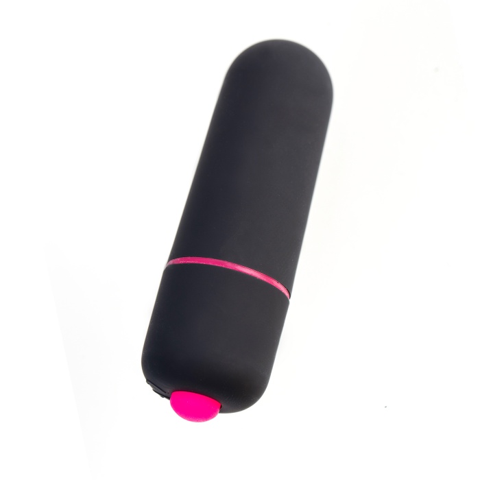 A-Toys Braz ABS plastik titreşim çubuğu, siyah, 5,5 cm, Ø 1,7 cm