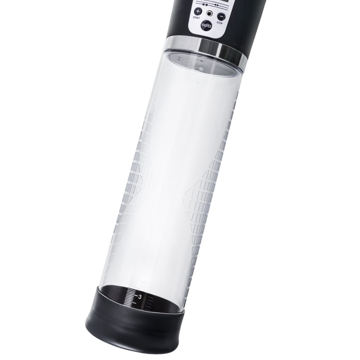 Sexus Men Otomatik Penis Pompası Expert Alrik, ABS plastik, Siyah, 29 cm