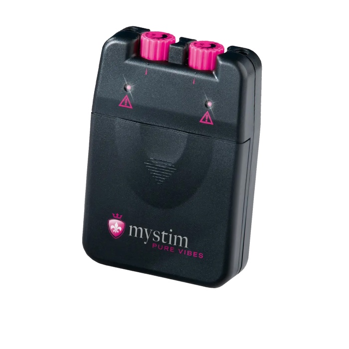 Mystim Cluster Buster Darbe Kaynağı, uzaktan kumanda, digital, 12 program, siyah