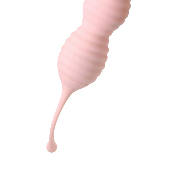 Eromantica 2si 1 arada ZEFYR Kişisel antrenör, Silikon, pembe, 17,3 cm