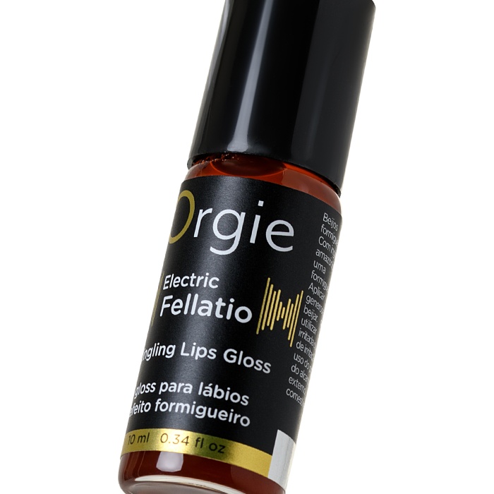 ORGIE Sexy Vibe Electric Fellatio Titreşim Etkili  Dudak Parlatıcısı, 10 ml
