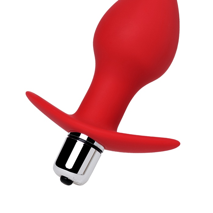 ToDo by Toyfa Glam anal vibratörü, silikon, kırmızı, 9,7 cm, Ø 4 cm