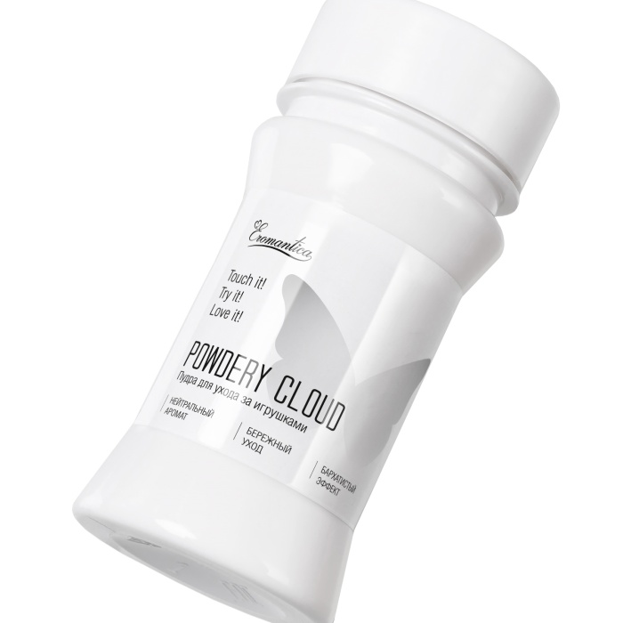 Eromantica «Powdery Cloud Oyuncak Bakım Tozu, Kokusuz, 40 g