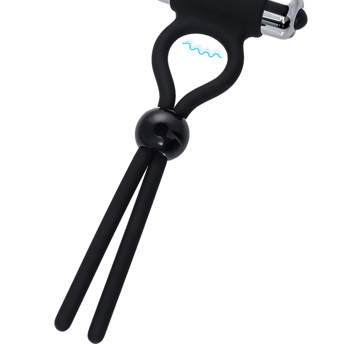 A-Toys by TOYFA Kement Ect, silikon, siyah, 14 cm