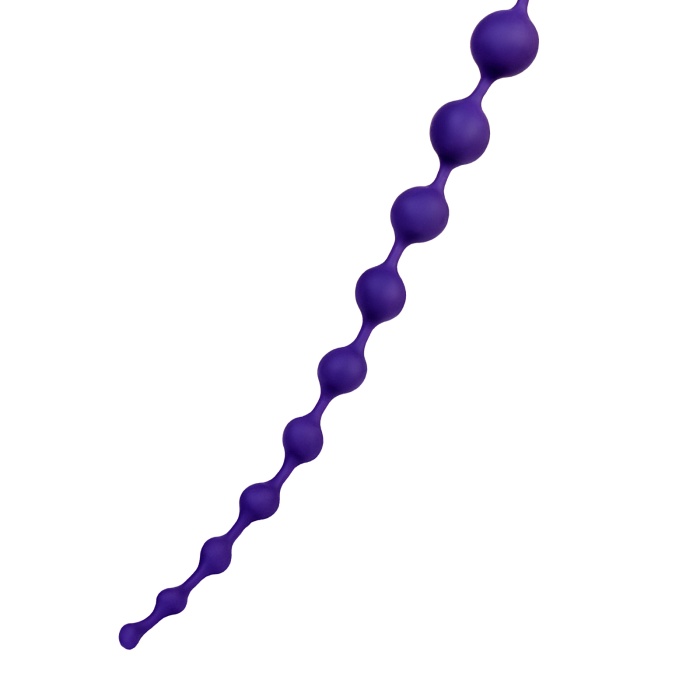 ToDo by Toyfa Grape anal Zinciri, silikon, mor, 35 cm, Ø 2,7 cm