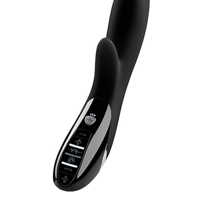 Mystim Daring Danny Elektro Stimülasyonlu Vibratör, Silikon, Siyah, 27 cm