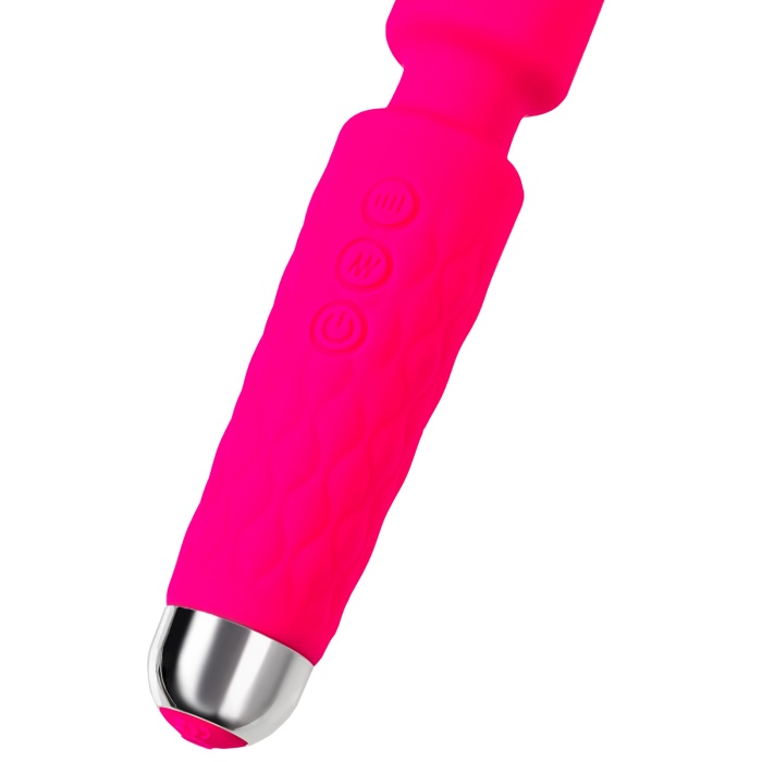 Flovetta by TOYFA Şakayık titreşimli masaj aleti, silikon, pembe, 20,5 cm