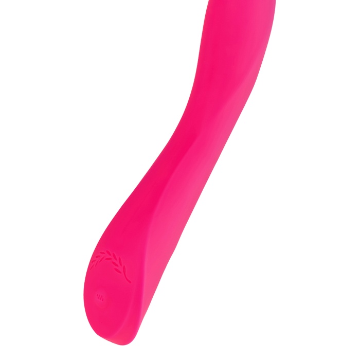 JOS Twig Vibratör, 5 titreşim modu, silikon, pembe, 20,5 cm, Ø 3,4 cm