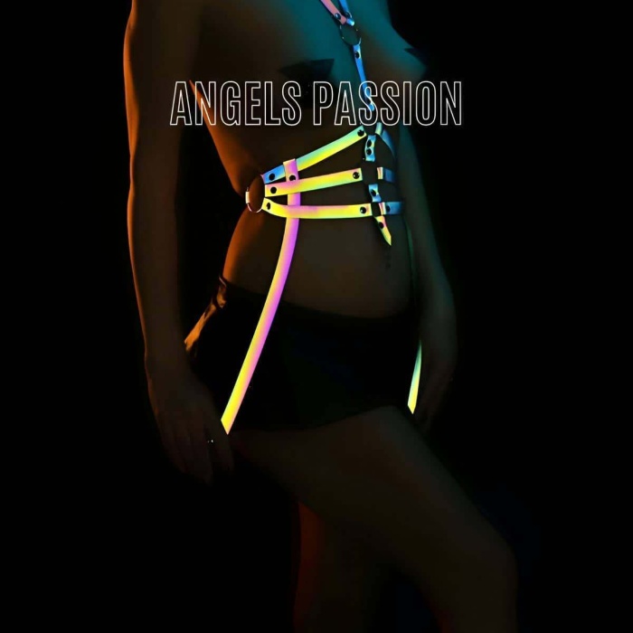 Bayan Fantazi İç Giyim Jartiyer Harness - Özel Tasarım İç Giyim - APFT16