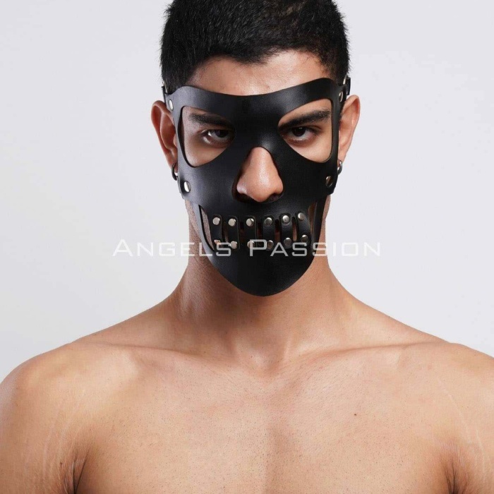 Deri Maske, Parti Maskesi, Erkek Maske, Seksi Maske - APFTM125