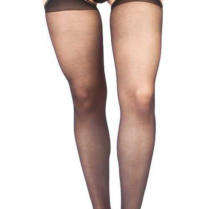 Siyah Özel Bölgesi Açık Fantazi Külotlu Çorap TM0935