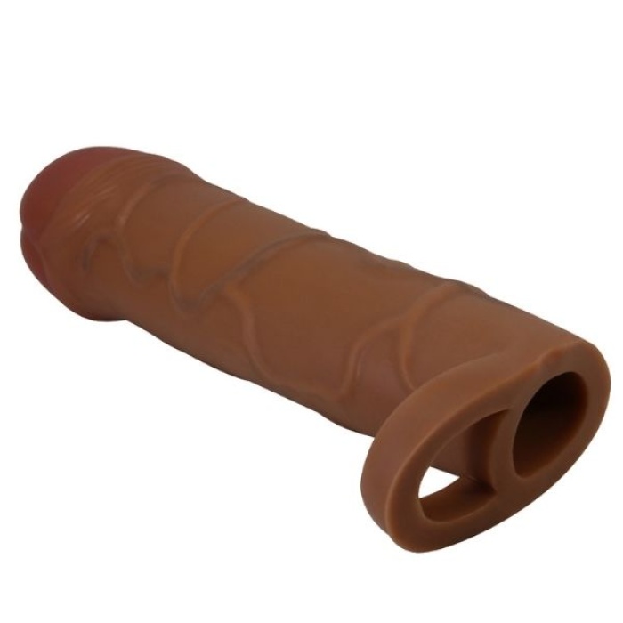 Censan Bunion Gerçek Hissiyatlı Uzatıcı Penis Kılıfı Brown