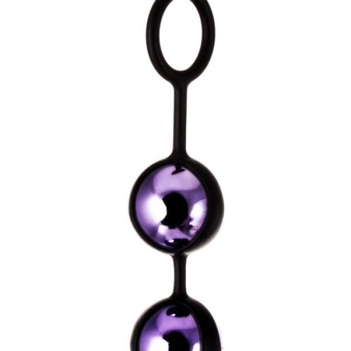 Raspy vajinal topları, ABS plastik Mor 14 cm