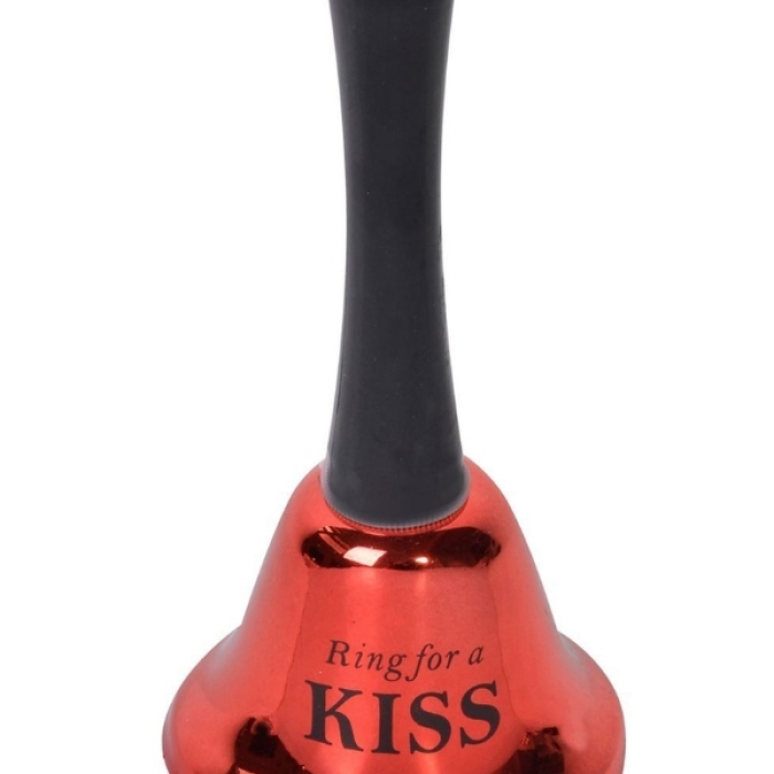 Ring for a Kiss Kırmızı Çan Anahtarlık