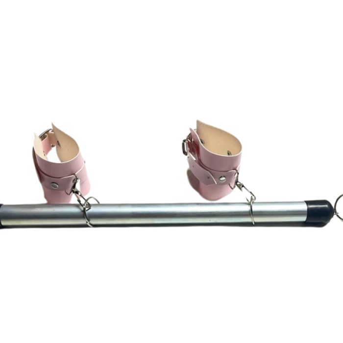 Fantezi Seksi Deri Borulu Pembe El Ayak Kelepçesi BC5380