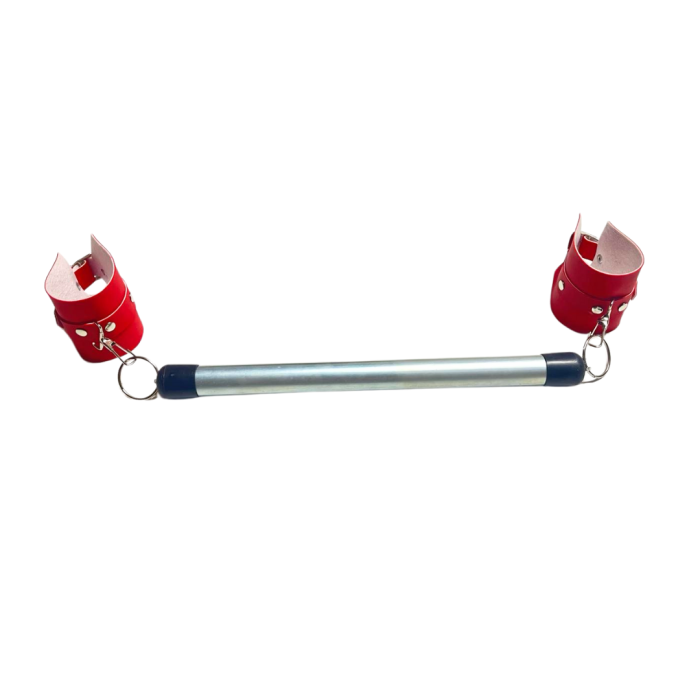 Fantezi Seksi Deri Borulu Kırmızı El  Kelepçesi BC5379