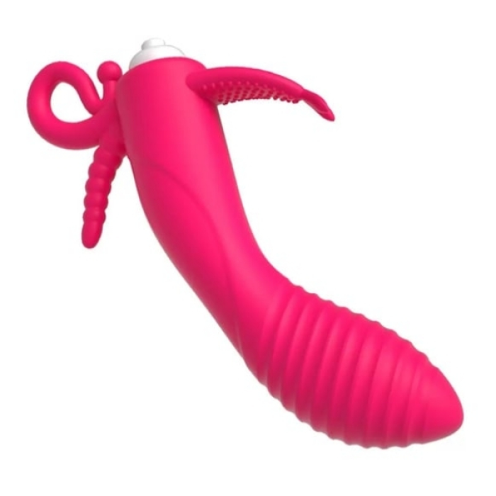 Censan Censan 3’ü 1 Arada Anal, Vajinal ve Klitoral Uyarıcı Titreşimli Vibratör