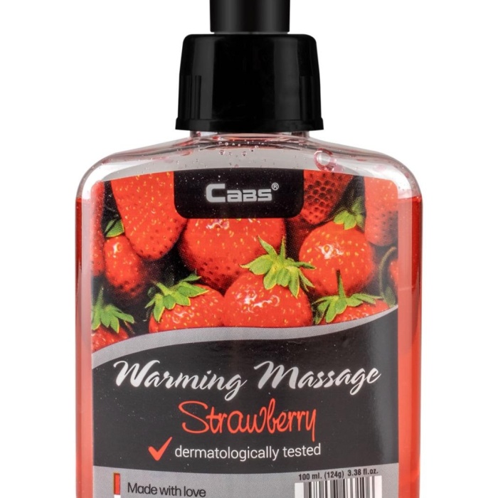 Cabs Warming Masaj Yağı Çilek Aromalı