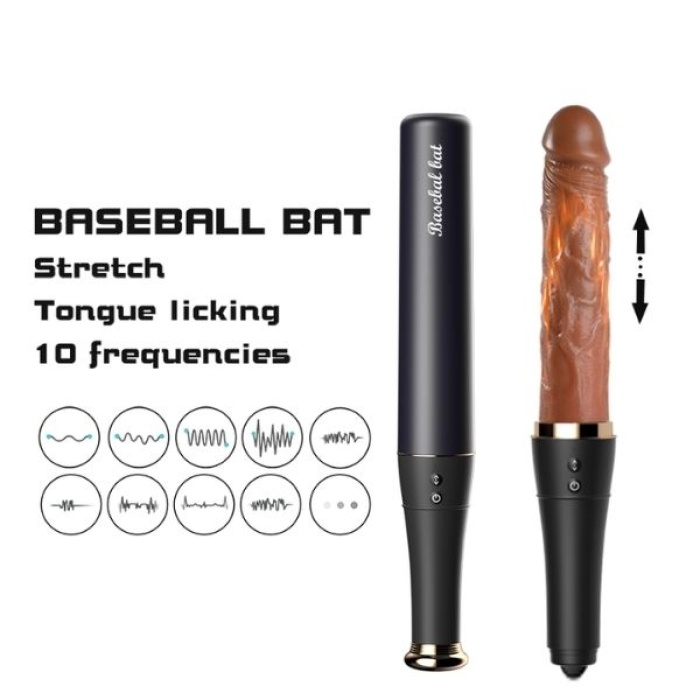 Censan Beyzbol Sopası İleri Geri ve Dil Vibratör