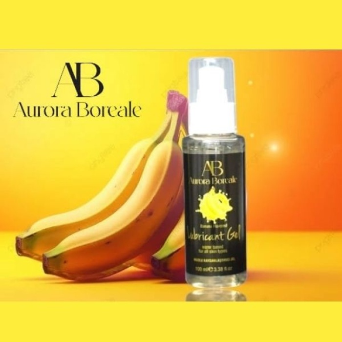 Aurora Boreale Muz Aromalı Kayganlaştırıcı Jel  100 ML