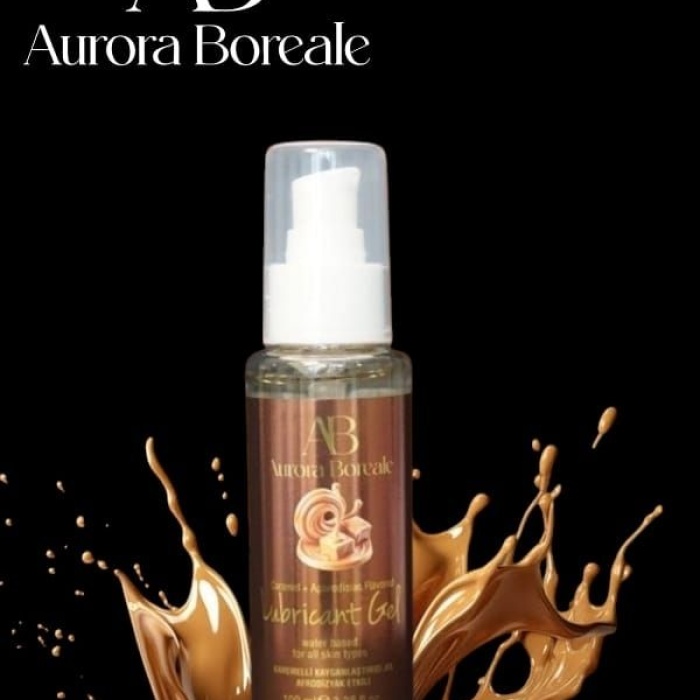Aurora Boreale Karamel Aromalı Kayganlaştırıcı Jel  100 ML