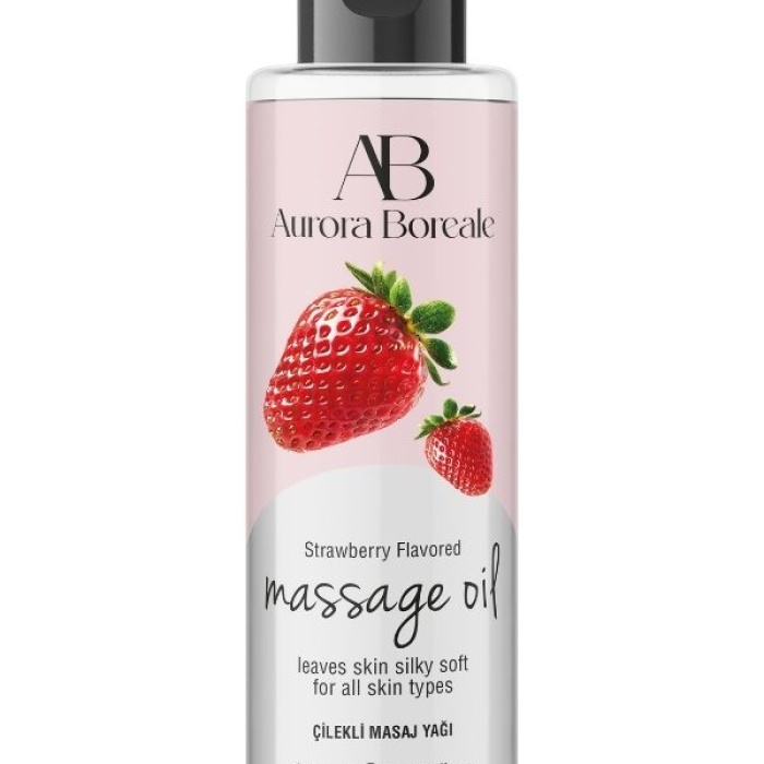 Aurora Boreale Çilek Aromalı Masaj Yağı 150 ML
