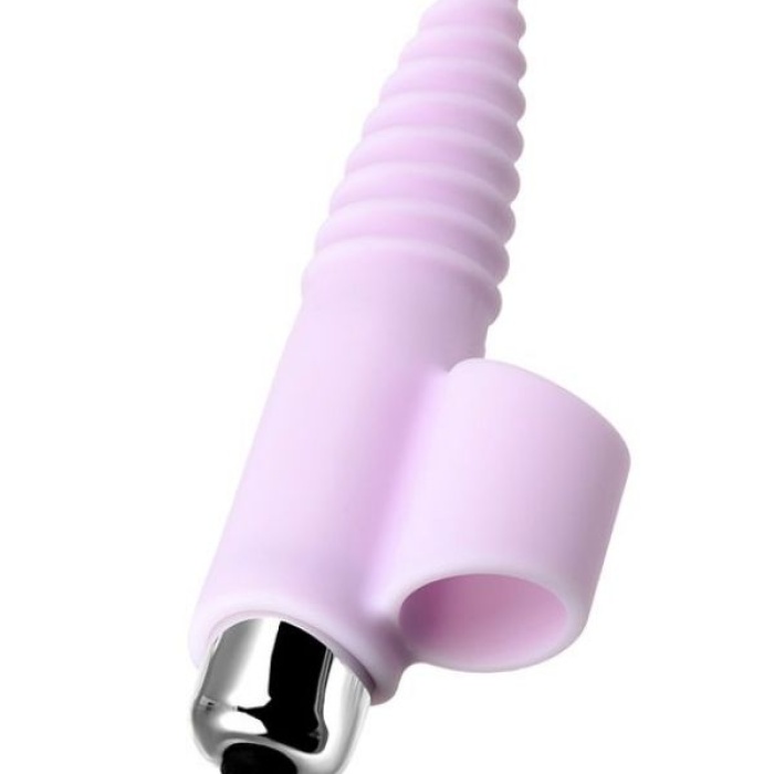Censan Jos Nova Parmak Ucu Anal Plug pembe 9 cm