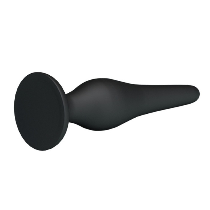 Censan Siyah Silikon Anal Tıkaç Set