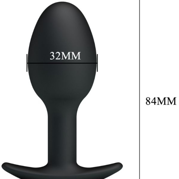 Censan Special Anal Stimulation İçi Ağırlıklı Top Olan Anal Plug Tıkaç