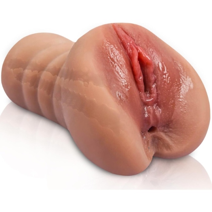 Censan 600GR Realistik Çift Girişli Melez Mastürbatör